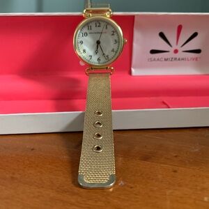 Isaac Mizrahi Gold Women's Watch